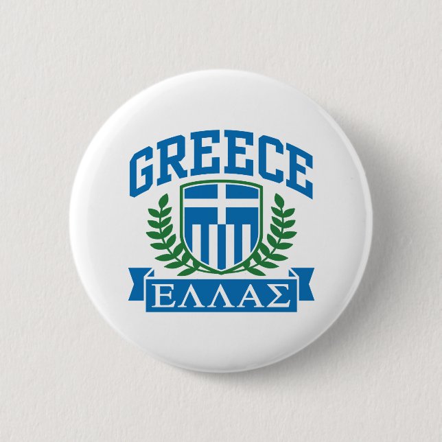 Greece Button (Front)