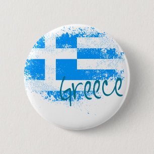 Greece Button