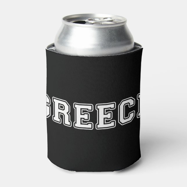 Greece Can Cooler (Can Front)