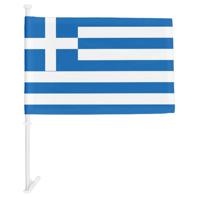Greece Car Flag (Front)