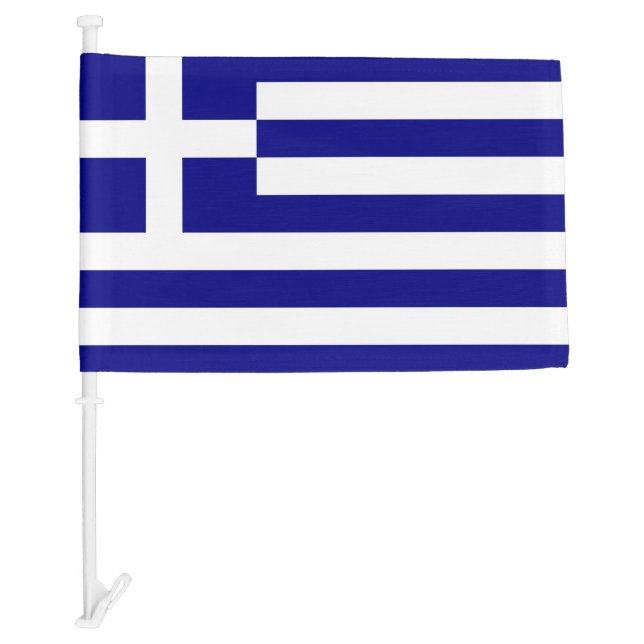 Greece Car Flag (Front)