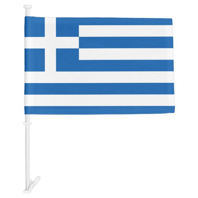 Greece Car Flag (Front)