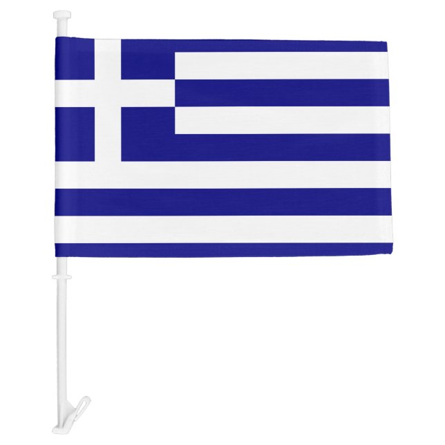 Greece Car Flag (Front)