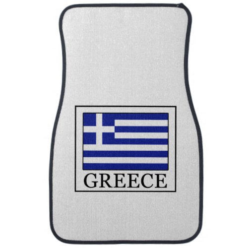 Greece Car Floor Mat