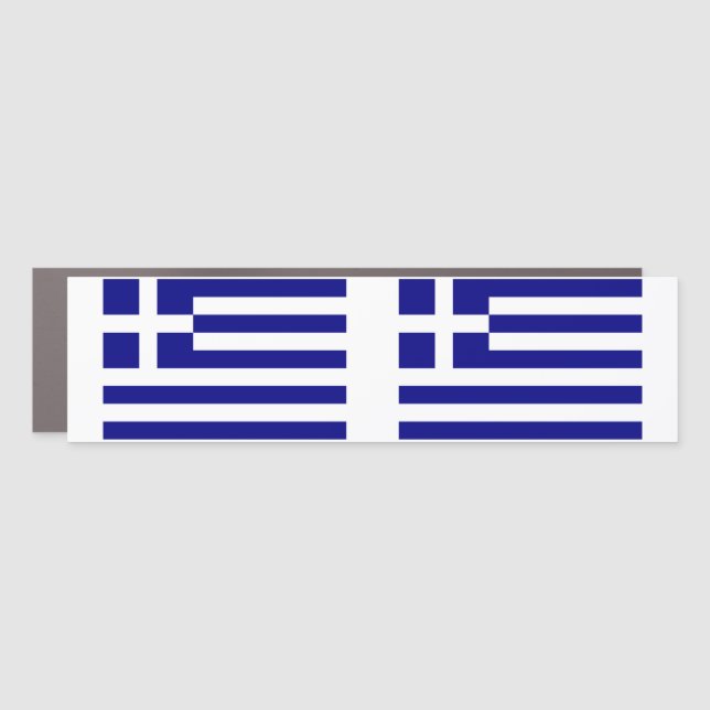 Greece Car Magnet (Front)