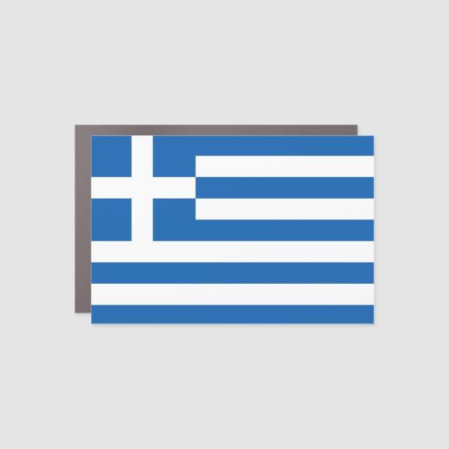 Greece Car Magnet (Front)