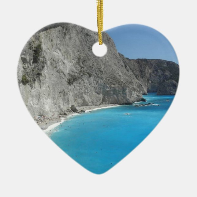 GREECE CERAMIC ORNAMENT (Front)