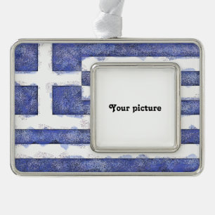 Greece Christmas Ornament