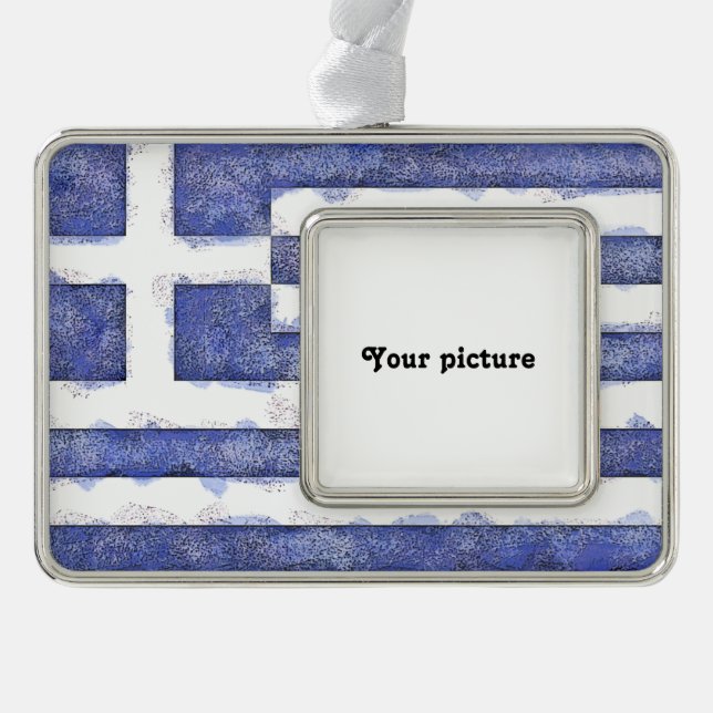 Greece Christmas Ornament (Front)