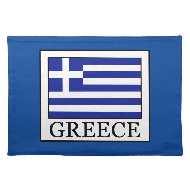 Greece Cloth Placemat (Front)