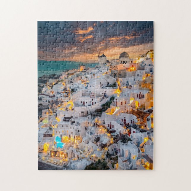 Greece coast 252 piece Puzzle (Vertical)