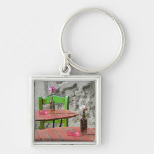 GREECE, CRETE, Hania Province, Hania: Colorful 2 Keychain