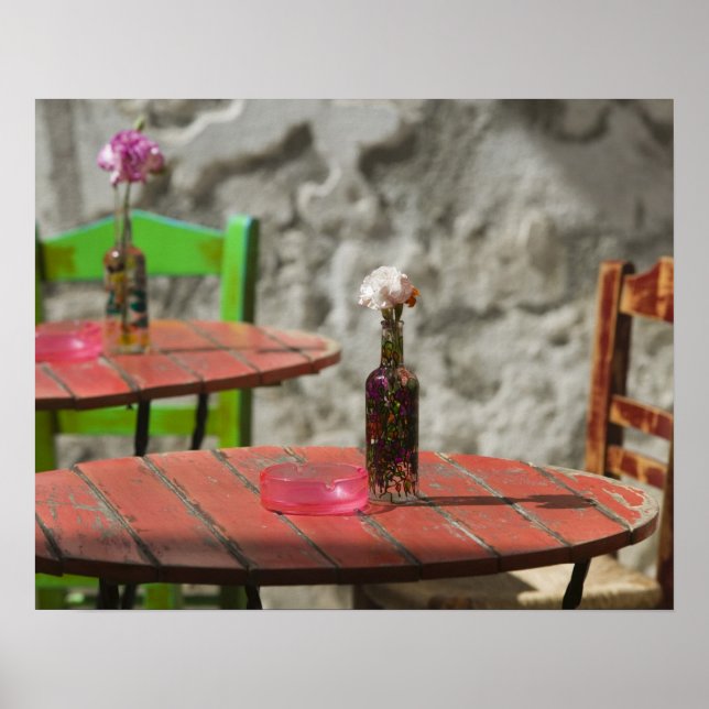 GREECE, CRETE, Hania Province, Hania: Colorful Poster (Front)