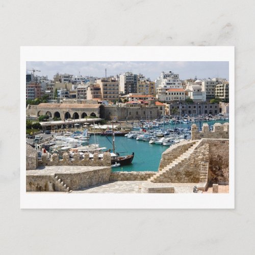 Greece Crete Heraclion Postcard