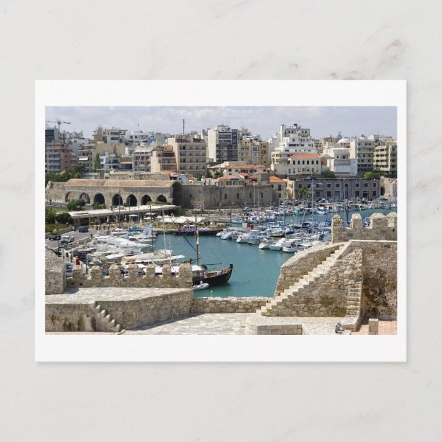 Greece Crete Heraclion Postcard (Front)
