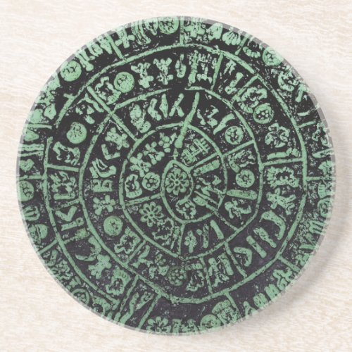 Greece Crete Phaistos ancient disk history code Mi Coaster