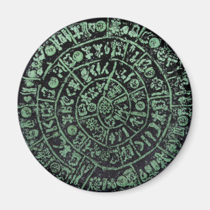 Greece Crete Phaistos ancient disk history code Mi Magnet