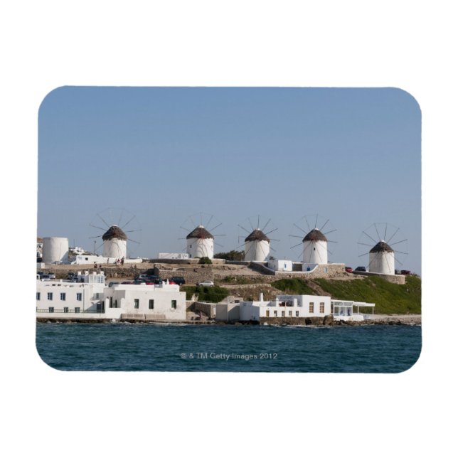 Greece, Cyclades Islands, Mykonos, Mykonos Town, Magnet (Horizontal)