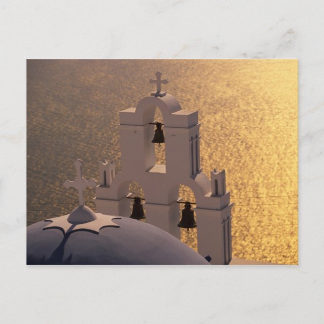 Greece, Cyclades Islands, Santorini, Thira, Postcard (Front)