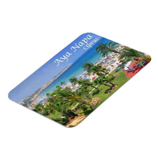 Greece - Cyprus - Aya Napa - Magnet (Left Side)