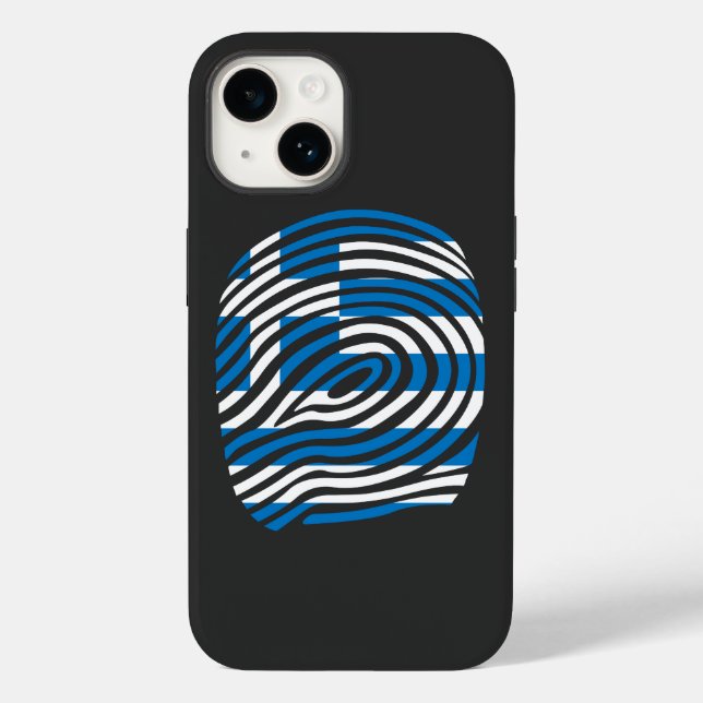 Greece DNA Case-Mate iPhone Case (Back)
