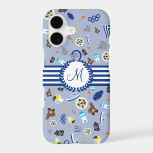 Greece: famous items of the country iPhone 17 case