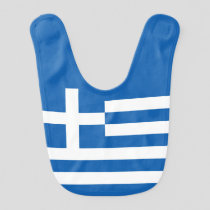 Greece flag Baby Bib