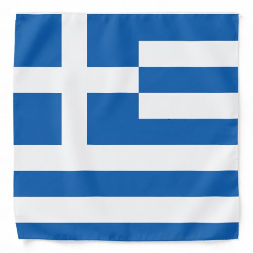 Greece flag Bandana