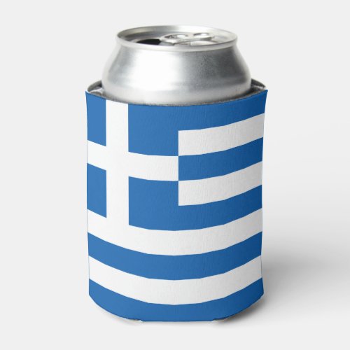 Greece Flag Can Cooler