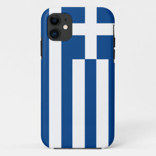 Greece Flag iPhone 11 Case