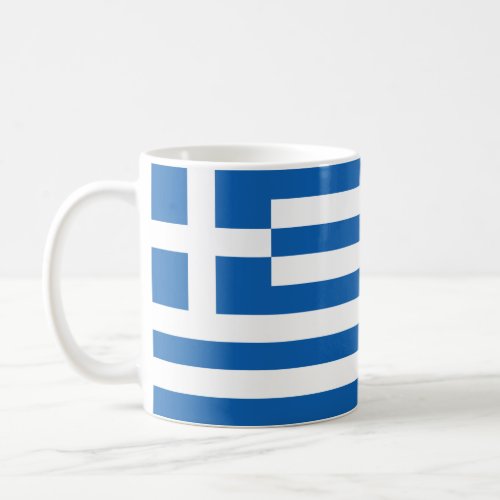 Greece Flag Coffee Mug