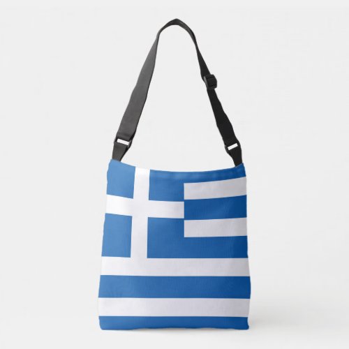 Greece Flag Crossbody Bag