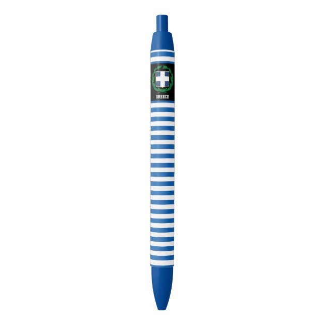 Greece Flag Cute Patriotic Pen (Front Vertical)