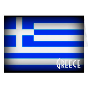 Greece Flag Dark