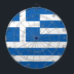 Greece Flag Dart Board<br><div class="desc">Greece Flag</div>