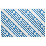 Greece Flag Fabric