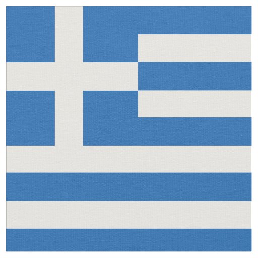 Greece flag fabric