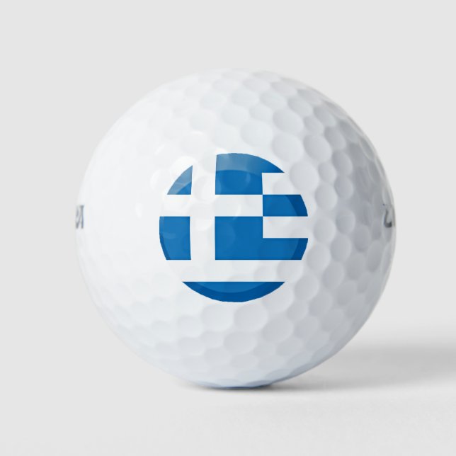Greece flag golf balls (Front)