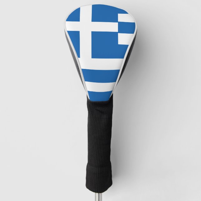 Greece Flag Golf Head Cover (Front)
