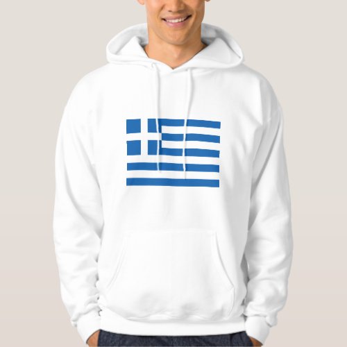 Greece Flag GR Hoodie