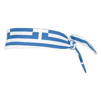 Greece Flag Greek Patriotic Tie Headband