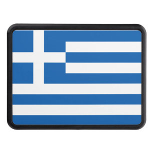 Greece flag  hitch cover