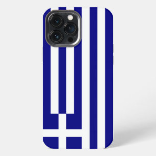 Greece Flag iPhone 13 Pro Max Case
