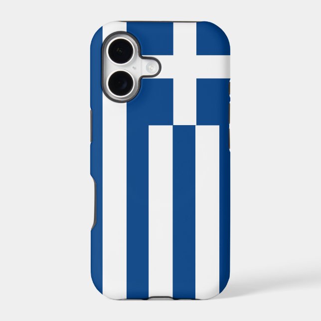 Greece Flag Iphone Case (Back)