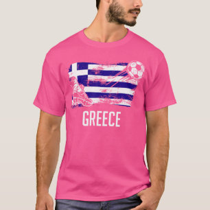 Greece Flag Jersey Greek Soccer Team Greek T-Shirt