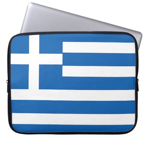Greece Flag Laptop Sleeve