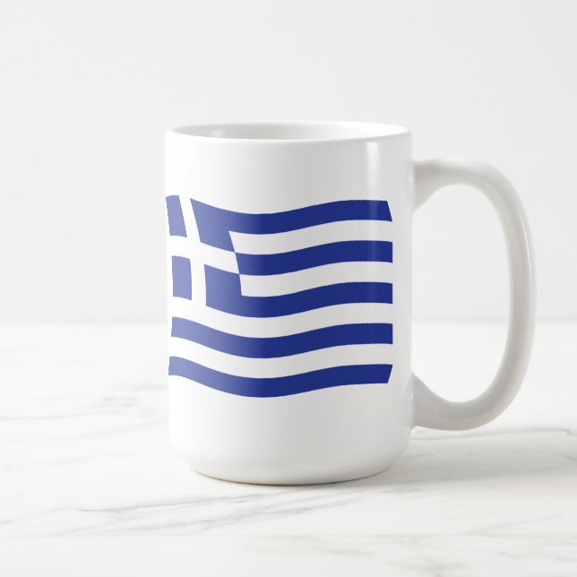 Greece Flag Mug (Right)