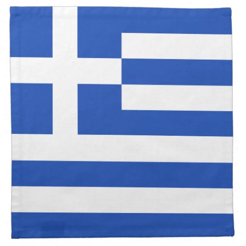 Greece Flag Napkin
