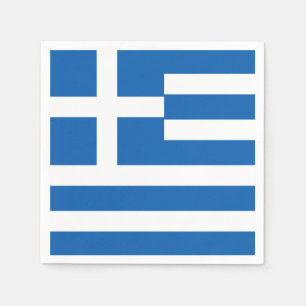 Greece Flag Napkins