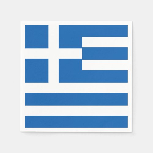 Greece Flag Napkins